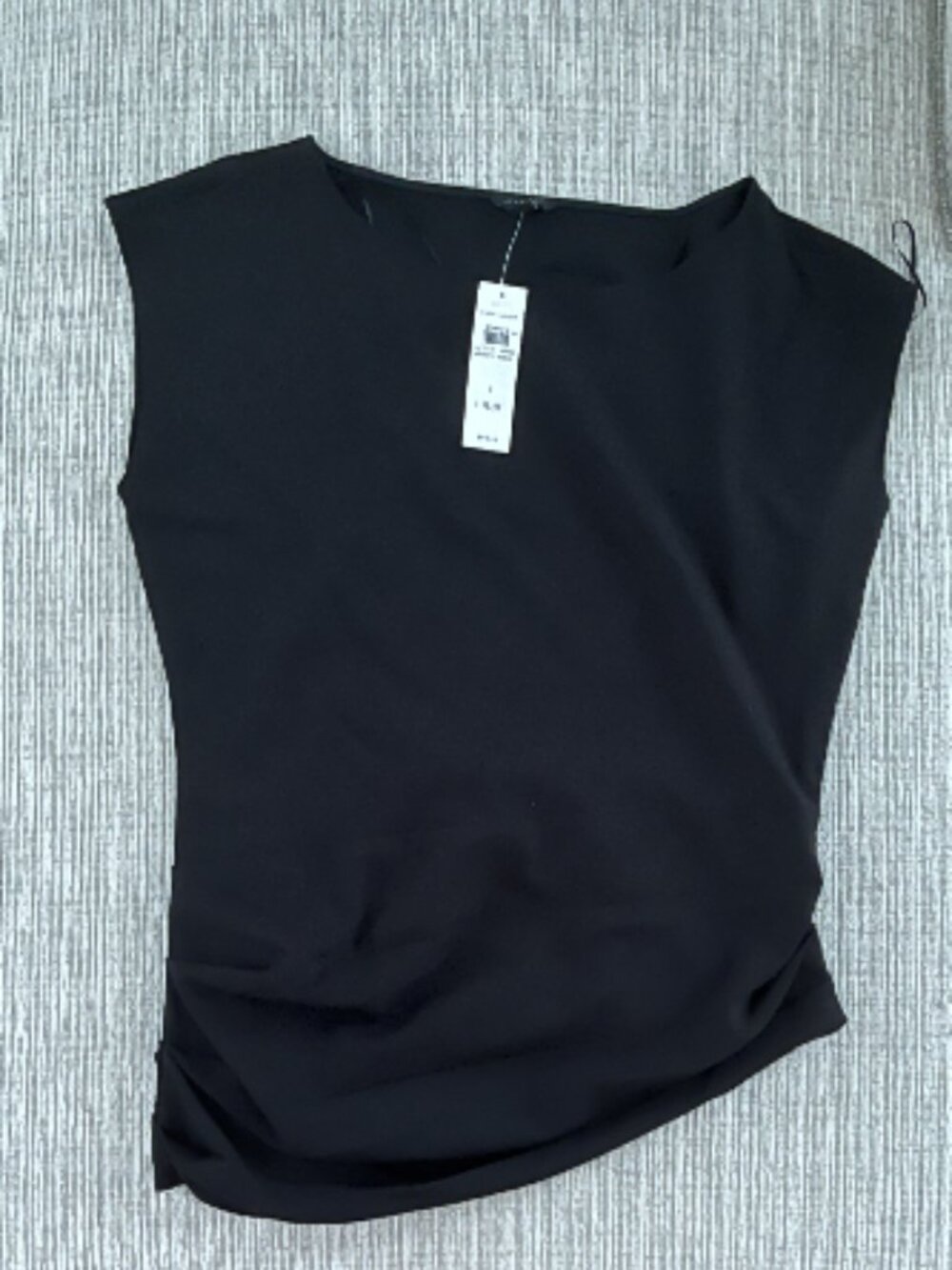 Ann Taylor black summer blouse